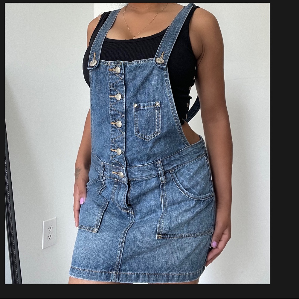 Old navy Ultra Low Waist skirt overall’s
